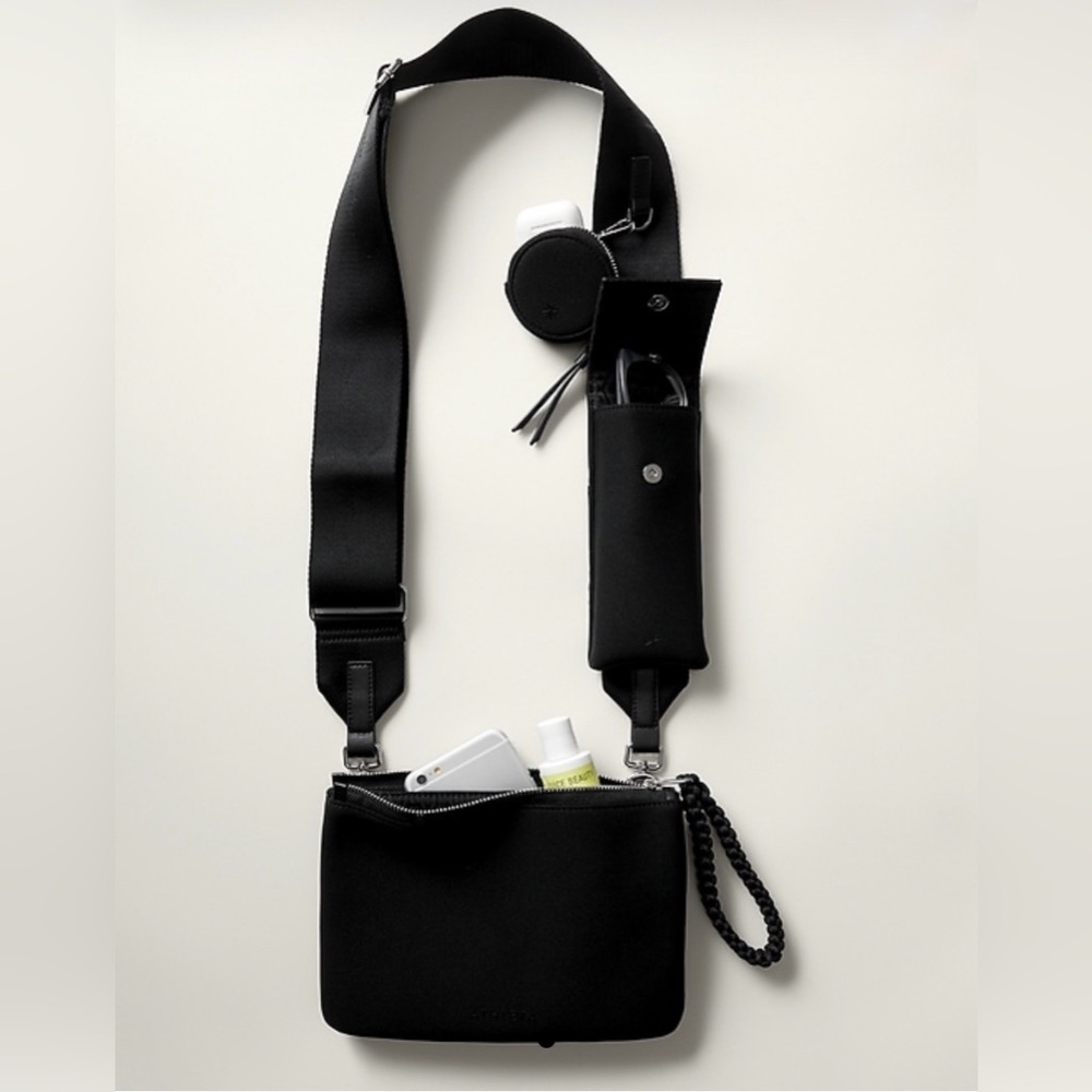 Athleta Black Crossbody Bag